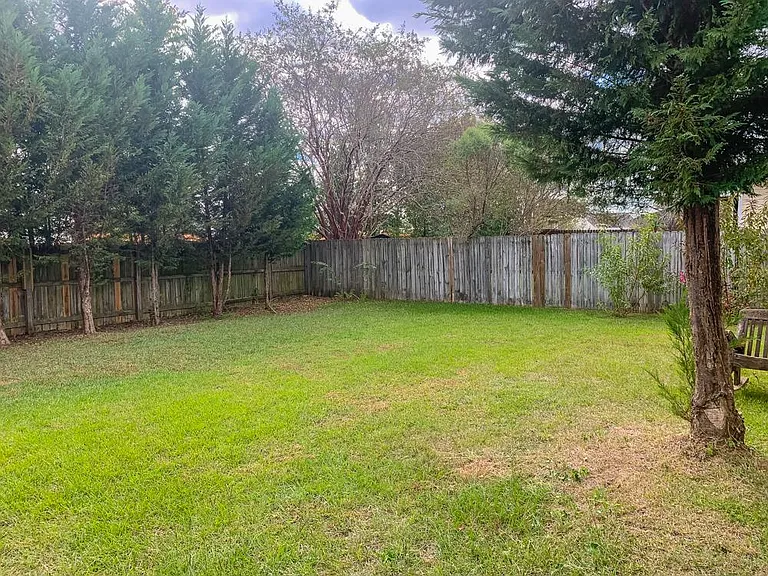 Fenced Backyard