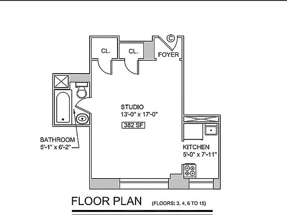 2nd image of 166 2nd Ave APT 9C