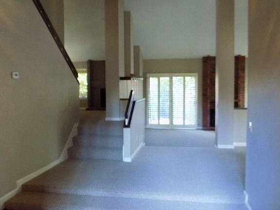 View from front entry foyer