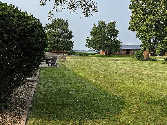 View of backyard