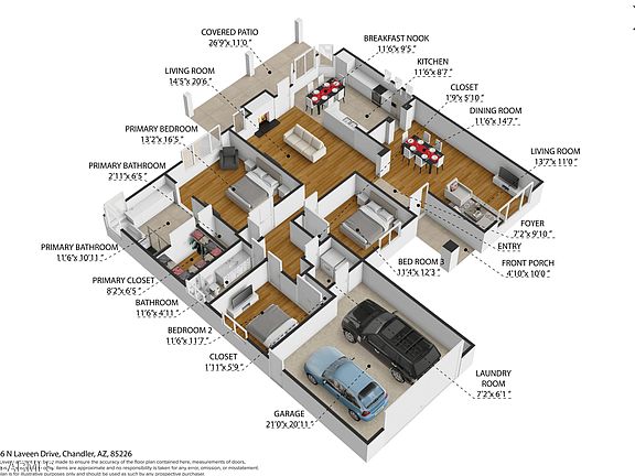 3rd image of 1366 N LAVEEN Drive