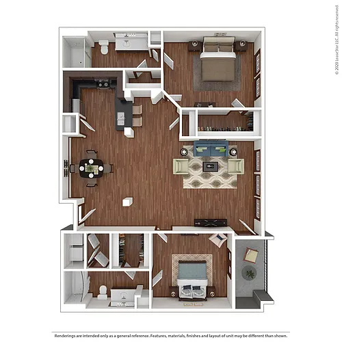 Floor plan B3