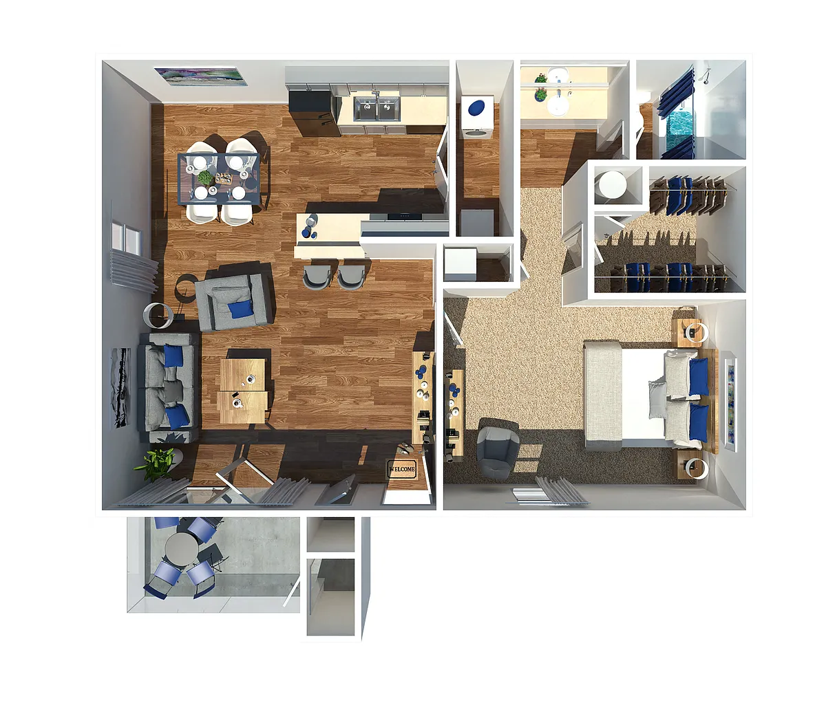 Floor plan The Chandler (Classic)