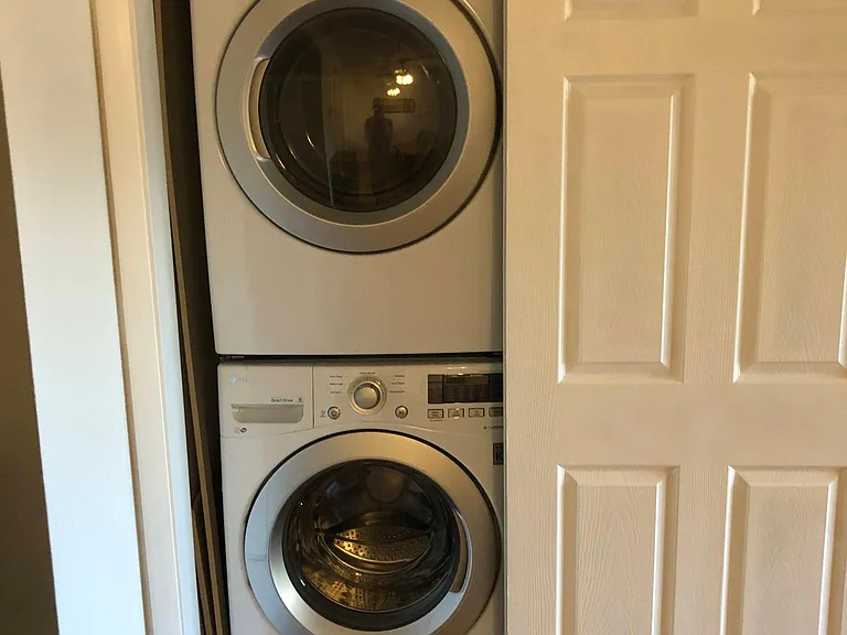 Washer and dryer included