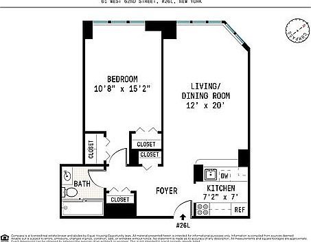 1st image of 61 W 62nd St APT 20L