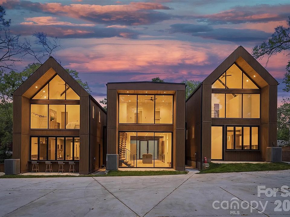 Three individual townhomes