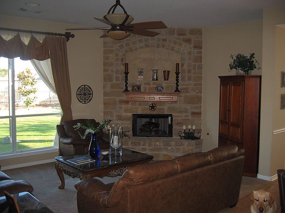 sandstone fireplace