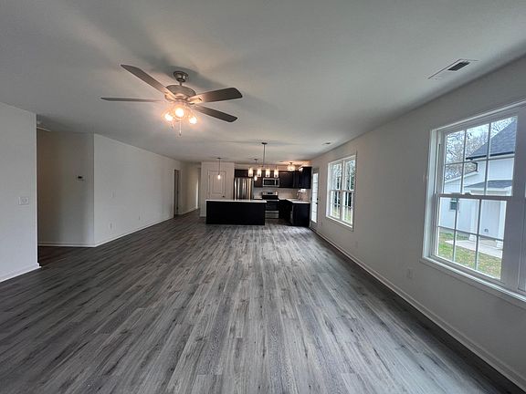 looking into the home from front door