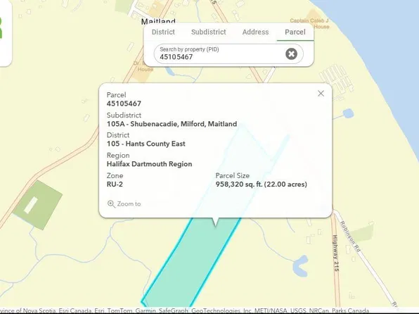 215 High Way, Maitland, NS B0N 1T0