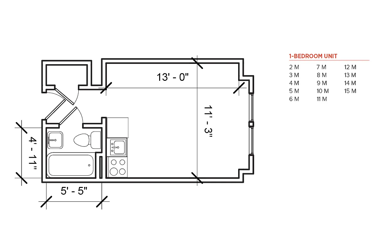 Floor plan Efficiency