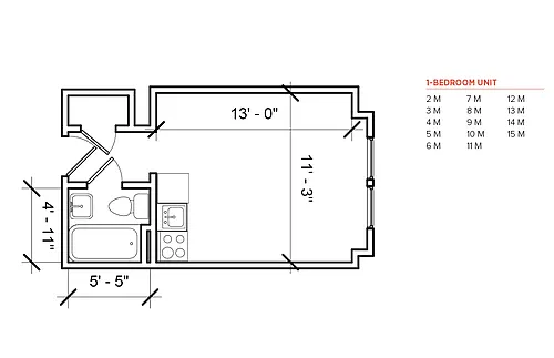 Floor plan Efficiency