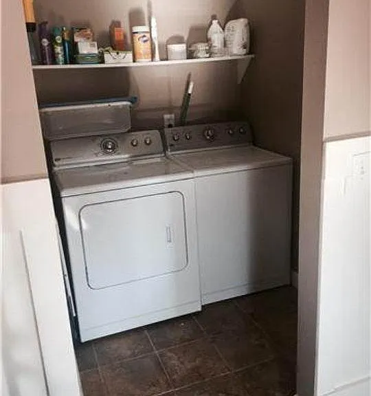 washer and dryer