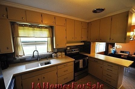 Kitchen - New LG solid surface countertop with integrated sink