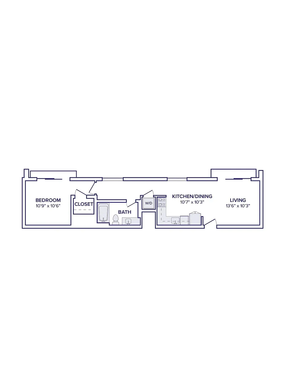 Floor plan A01 - North Tower