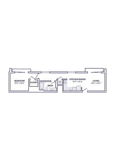 Floor plan A01 - North Tower