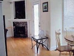 Downstairs area is open and spacious