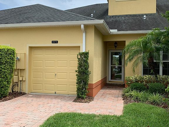 Private entry though garage.