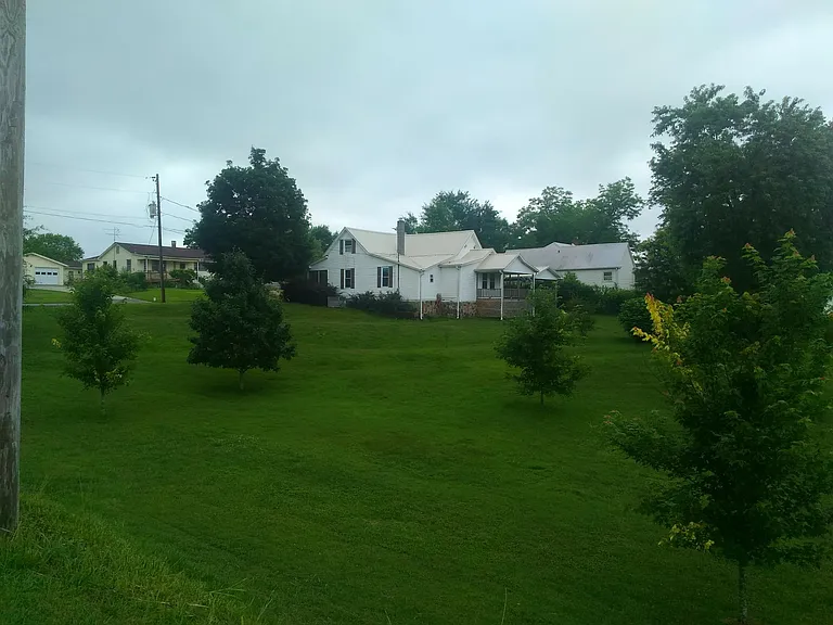 big corner lot with many possibilities