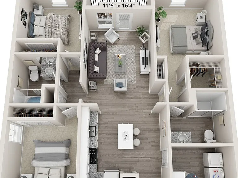 The Clarke at Kendall Town Apartments — Photo 37