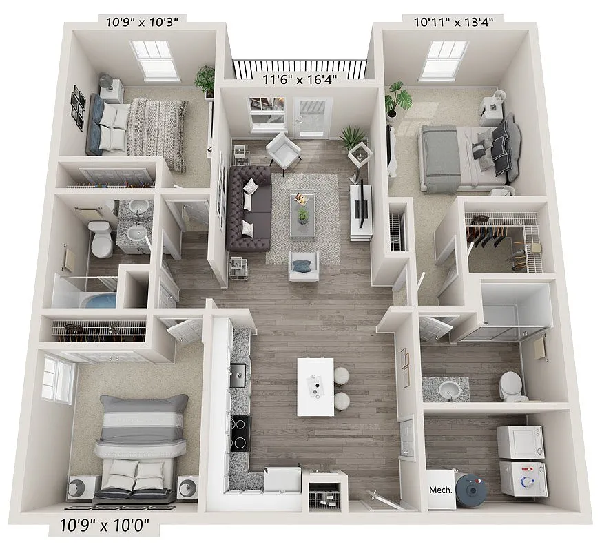 Floor plan C1