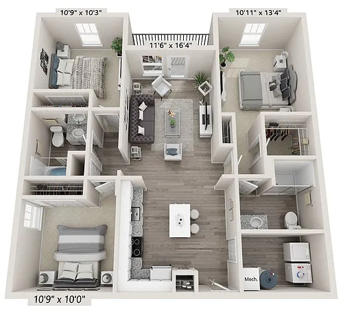 Floor plan C1