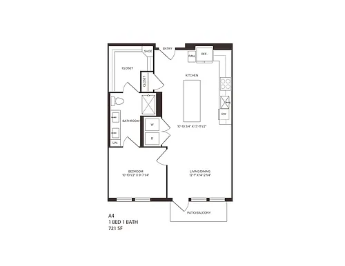 Floor plan A4