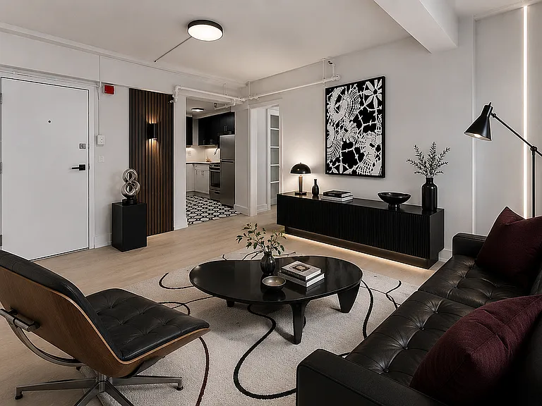 Living Space/ kitchen