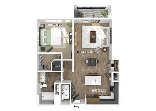 Floor plan A11