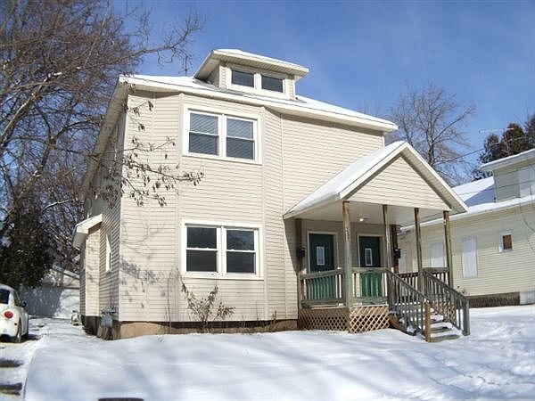 Front view in winter