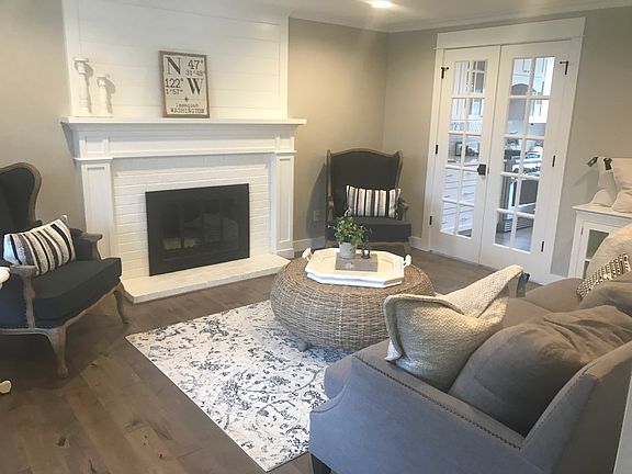 Living room off of kitchen 