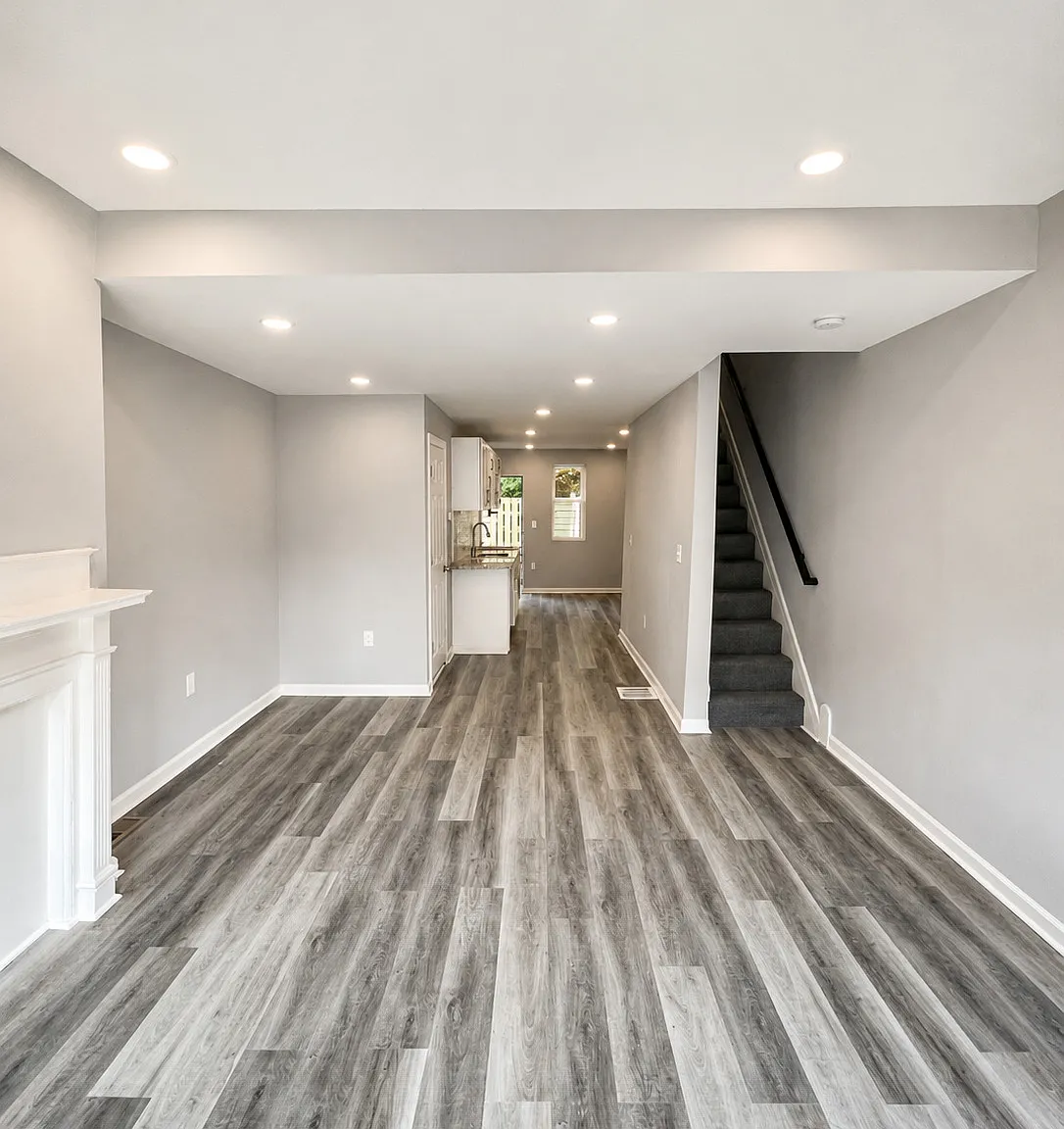 Bright, Newly Renovated 3-Bedroom Rowhome with Backyard — Photo 2