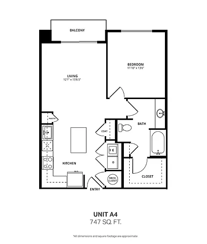 Floor plan A4