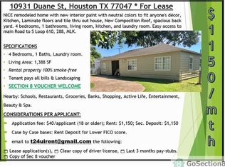 10931 Duane St, Houston, TX 77047