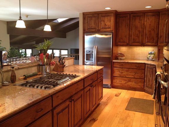 completely remodeled kitchen