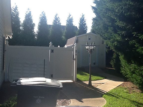 Right side shed