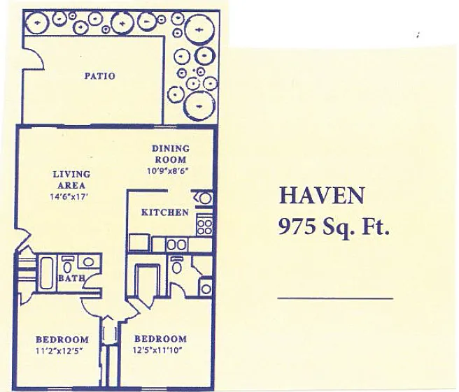Floor plan Haven