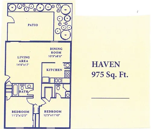 Floor plan Haven