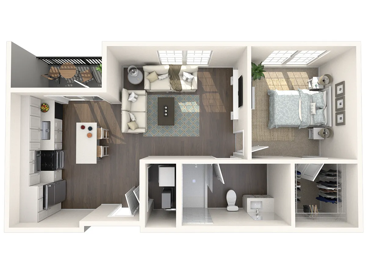 Floor plan A21