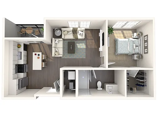 Floor plan A21