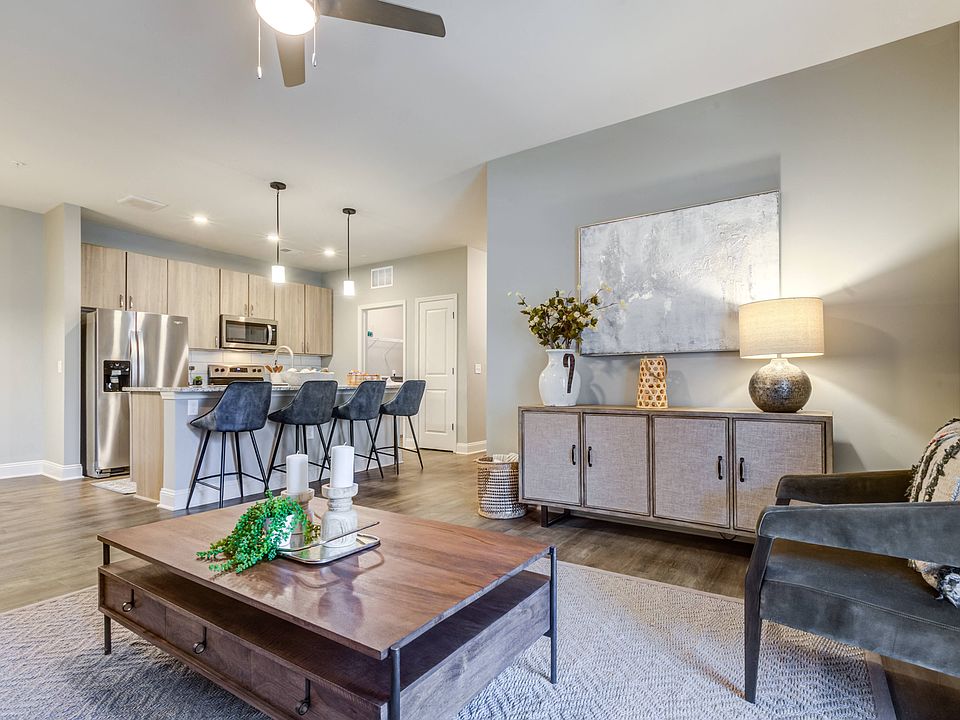 Kitchen and Living Room