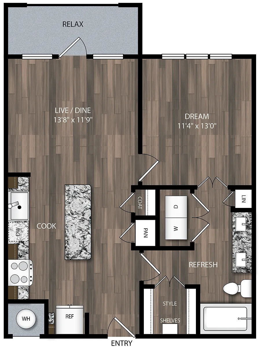 Floor plan A1