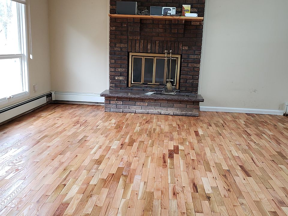 Refinished hardwood floor