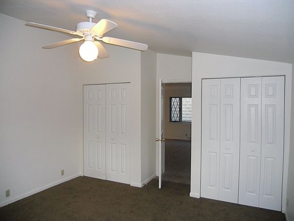 Vaulted master bedroom