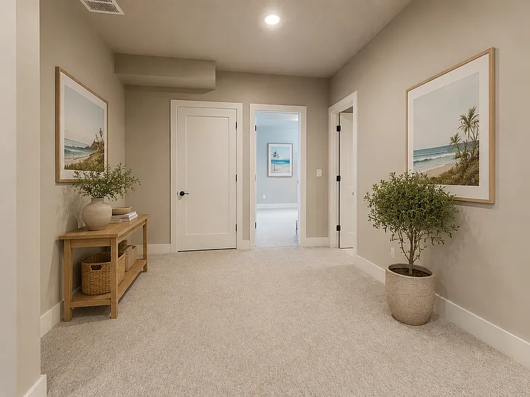 Basement Hallway