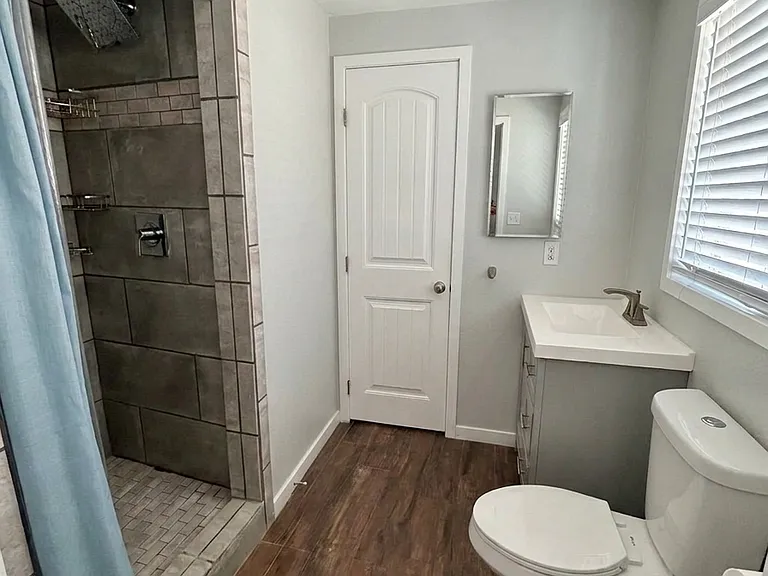 Private primary bathroom