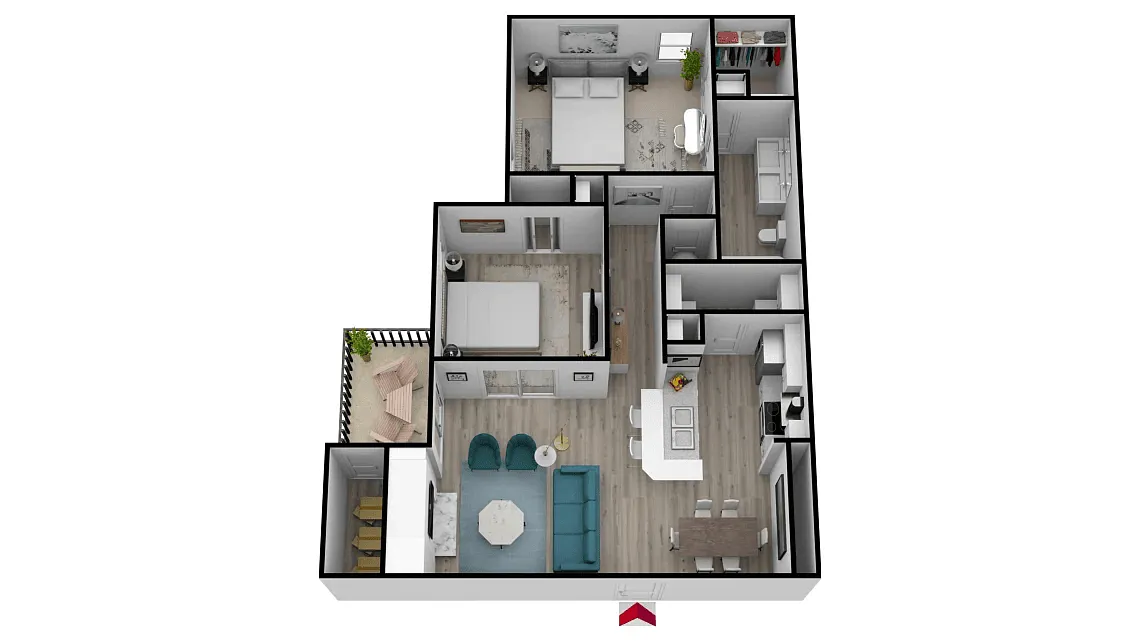 Floor plan B1