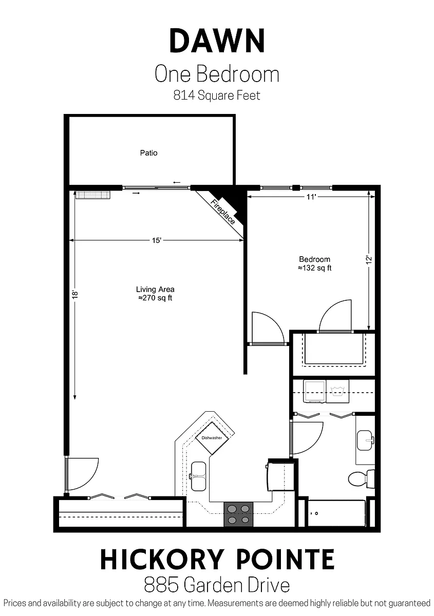 Floor plan Dawn