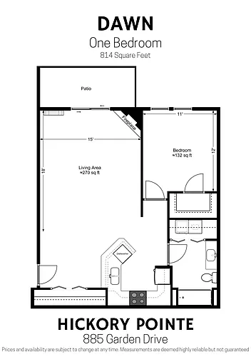 Floor plan Dawn