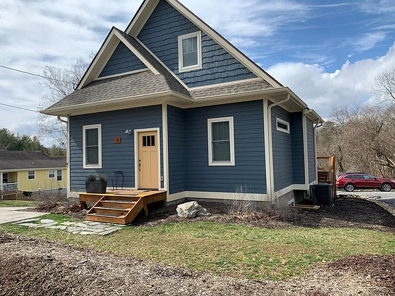 Front door to Upstairs - 3 bed 2 bath home and is a separate rental unit.