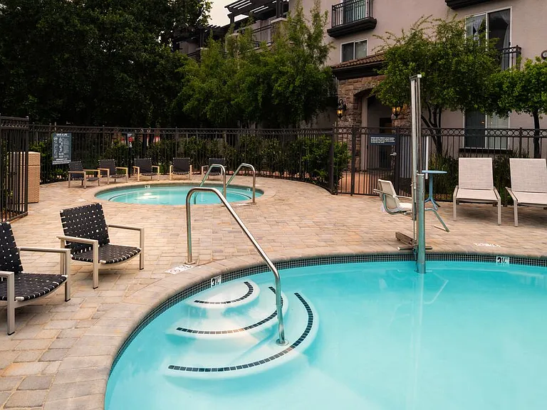 Pool, spa, and sundeck